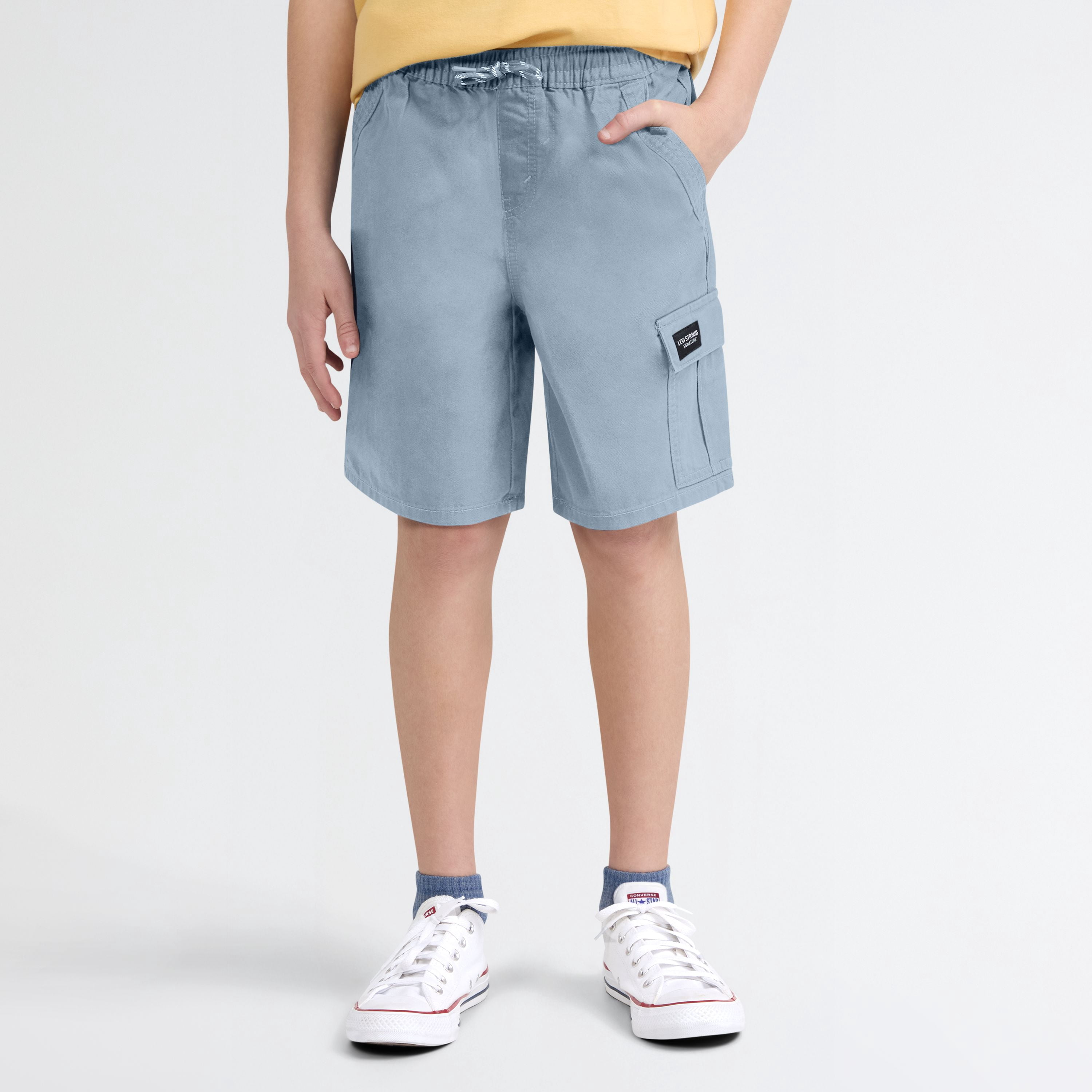 Levi Strauss Signature Boys Twill Cargo Shorts, Sizes 4-18