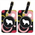 thumbnail image 1 of Great Pyrenees Luggage Tags - Pair Of 2, 1 of 1