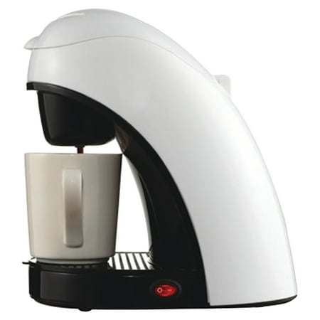 Brentwood Single Cup Coffee Maker in White