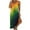 Green, variant on IROINNID V-Neck Shift Dress For Women Casual Plus Size Print Pockets Sleeveless Maxi Dress Comfort Waist Dress