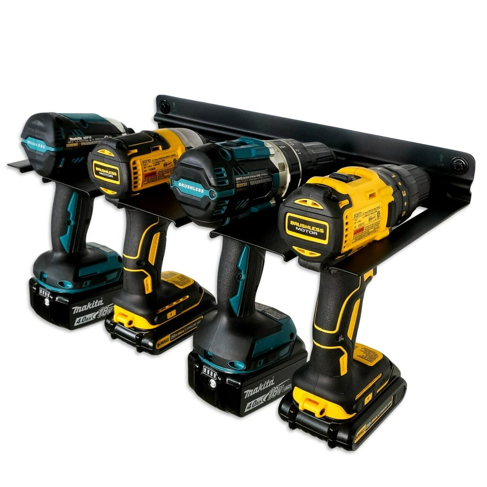 StoreYourBoard Electric Drill Storage Rack, Hanging Wall Mounted