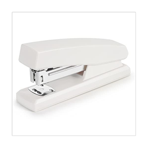 Stapler, Office Stapler, Stapler for Desk Portable Durable Staplers (White)