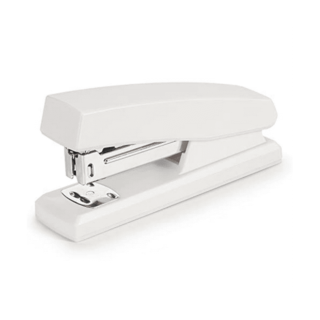 Stapler, Office Stapler, Stapler for Desk Portable Durable Staplers (White)