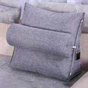 Sofa Cushion Back Pillow Bed Backrest Office Chair Pillow Support Waist Cushion Lounger Non-slip Not Easy Deform Clean Care Washable Non-toxic Harmless Impurities TV Reading Lumbar Cushion Home Decor
