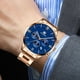 thumbnail image 2 of Nuevo Reloj De Negocios Para Hombre, Reloj De Pulsera De Cuarzo Con Diseño Retro De Aleación De Acero, Reloj De Calendario Para Negocios Diarios Moyic AP007039-06, 2 of 2
