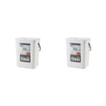 thumbnail image 4 of Yuarrent Botes de basura para el hogar con ranura de almacenamiento conveniente y resistente para colgar, tipo colgante, triturador de basura blanco 3L 2Conjunto, 4 of 6