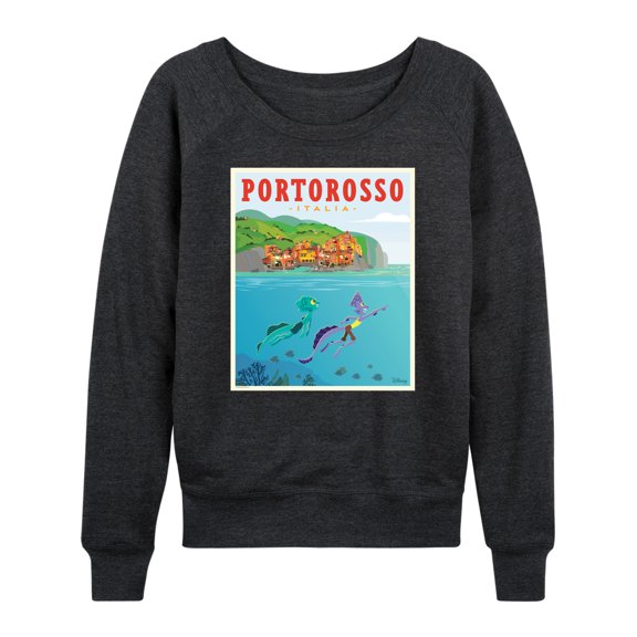 Luca - Portorosso Italy Postcard - Women's Lightweight French Terry Long Sleeve Shirt