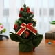thumbnail image 3 of Cateissary Dormitorio PVC Navidad temática Artificial Mini árbol Hotel portátil de Navidad estante mesita de noche decoración regalo de Kits de decoración para fiestas A-S05, 3 of 6
