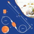thumbnail image 6 of Aquarium Siphon Vacuum and Water Changer Kit (5-10 Gal)- Small Fish Tanks  Gravel  Sand Cleaning, 6 of 9