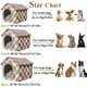 thumbnail image 4 of Casa plegable para perros, cama para perros, suministros para mascotas, invierno, perros pequeños y medianos, suministros cálidos para mascotas, sofá cueva para cachorros, 4 of 5