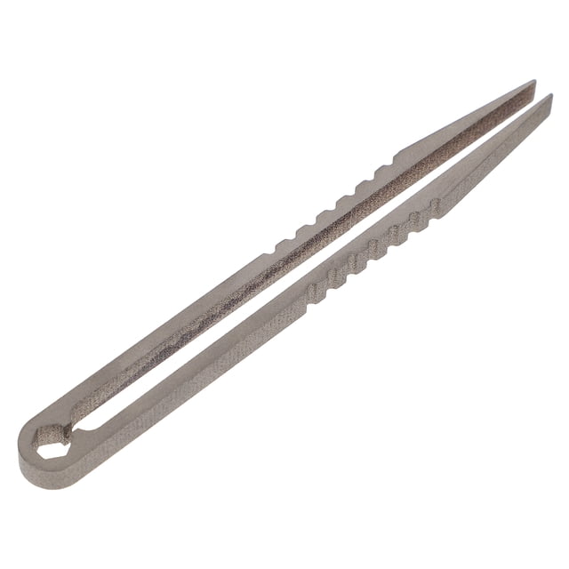 Shisuyan Precision Tweezers Titanium Alloy 1Pcs 3.1X0.3X0.2In