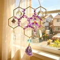 thumbnail image 6 of Msgweeeg Sun Catcher Sun Catchers Citrine Crystal Beehive Suncatcher Honeycomb Citrine Crystal Suncatcher - Natural Healing Maker Window Hanging Ornament Boho Home Decor, 6 of 10