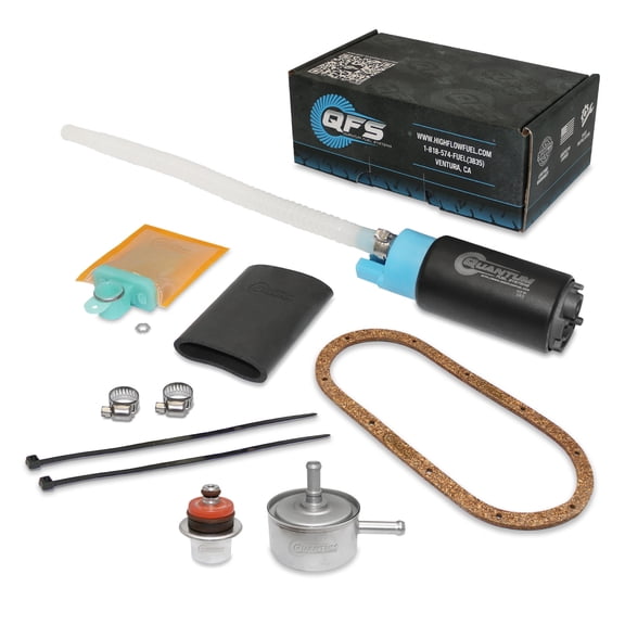 Fuel Pump w/ Tank Seal, Fuel Filter, Strainer for Harley Davidson Motorcycle - OEM Replacement, HFP-382-HDT2F2 QFS