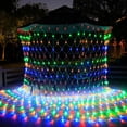 thumbnail image 4 of Cadena de luces LED de colores para pesca, red de pesca, ingeniería exterior, luz de baja presión, 110 V-24 V, malla de luces para festivales, 4 of 5