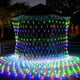 thumbnail image 4 of Cadena de luces LED de colores para pesca, red de pesca, ingeniería exterior, luz de baja presión, 110 V-24 V, malla de luces para festivales, 4 of 5