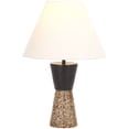 thumbnail image 2 of Safavieh Callie 12" Traditional Terrazzo/Iron Sheet Table Lamp, Gray/Black, 2 of 5