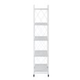 thumbnail image 3 of Foldable 5-Tier Metal Shelf, White, 3 of 7