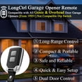 thumbnail image 2 of 2 Replacement for & Overhead Door Garage Door Opener Remote G3T-R G3T-BX G3T-A, Only Compatible with All Intellicode Overhead Garage Openers from 1995, 2 of 4