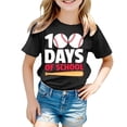 thumbnail image 1 of MEZZALL T-Shirts de Mode pour Enfants, Décontractés, Imprimés, Col Rond, Manches Courtes, Respirants, 6-7 Ans, 1 of 4