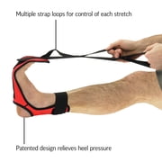OPTP The Original Stretch-EZ, USA Made Top Choice Plantar Fasciitis Stretcher, Hamstring Stretch Strap and Achilles Tendon Stretcher, Stretching Strap for Physical Therapy