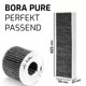 thumbnail image 2 of 2-pack Aktivkolfilter, För Bora Pure/x Pure/s Pure Spishäll med Utdragsfläkt, Puakf Filtertillbehör Ersättningsfilter, 2 of 5