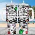 thumbnail image 3 of Nightmare Before Christmas 40oz Tumbler, Jack And Sally Cup, Spooky Holiday Drinkware, Halloween Christmas Gift, Oogie Boogie Tumbler, 3 of 3