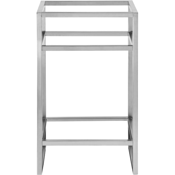 James Martin Vanities C105-V20 Boston 20" Stainless Steel Sink Console Base - Nickel