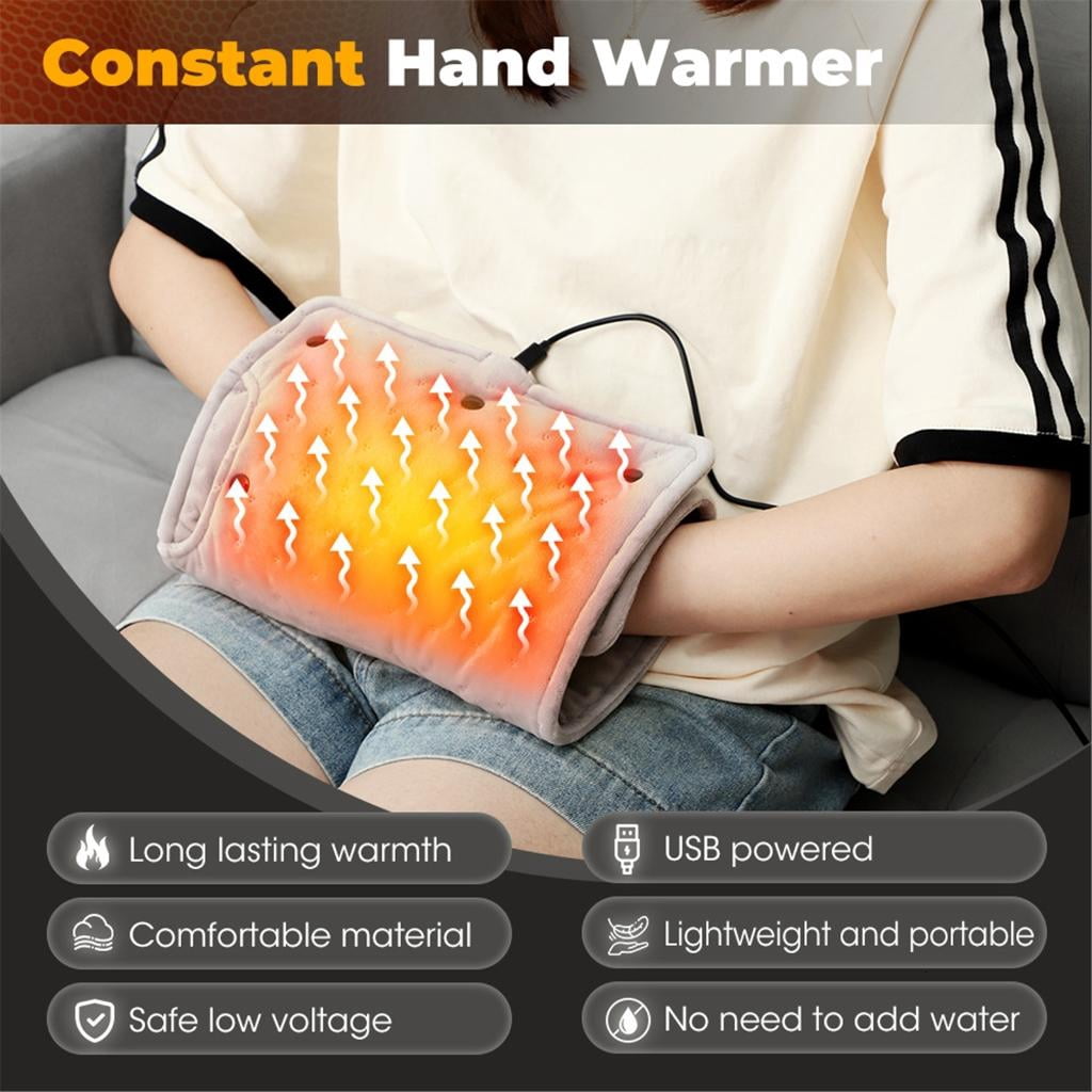 HannLk Convenient USB Electric Hand Warmers for Keeping Hands Toasty Work or Home