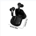 thumbnail image 3 of Earbuds Wireless, Hwkond Wireless Bluetooth Headphones With Charging Case Fingerprint Control AndSmart Noise Reduction Earphones IPX5 Living Water Proof, Black, Up to 60% Off, 3 of 9