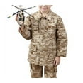 thumbnail image 2 of Rothco 7092 Men Kids Camo Battle Dress Uniform Shirt, Desert Digital Camo - Extra Large, 2 of 2
