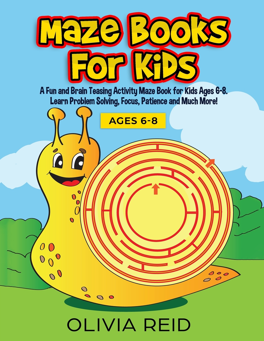Maze Books for Kids A Fun and Brain Teasing Activity Maze Book for