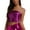 Hot Pink, variant on Womens Sequin Tube Top Stretchy Sleeveless Crop Tops Metallic Sparkly Tube Tops for Halloween Party Clubwear