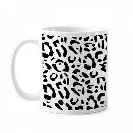 

Leopard Animal Art Grain Illustration Pattern Mug Pottery Cerac Coffee Porcelain Cup Tableware