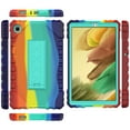 thumbnail image 6 of Dteck Case for Samsung Galaxy Tab A7 Lite 8.7-Inch 2021 Release Tablet Model (SM-T225/T220), Heavy Duty Rugged Shockproof Case High Impact Protective Cover with Kickstand,Rainbow C, 6 of 6