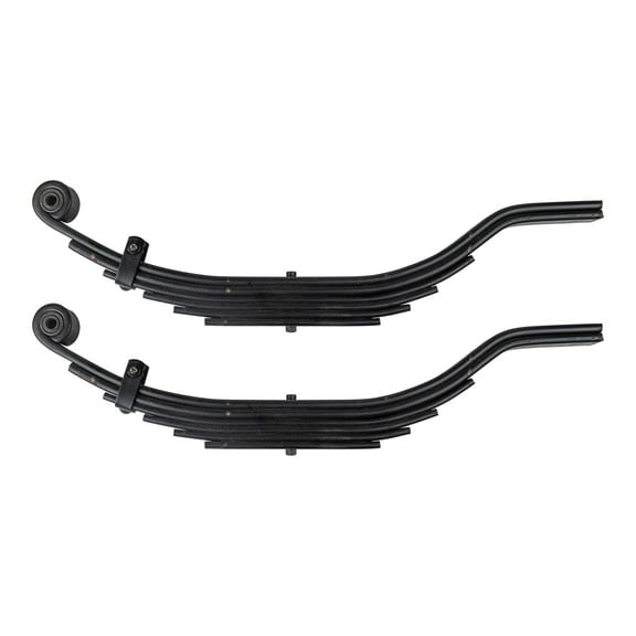 Pair of (2) 6 Leaf 30" x 2" Wide Trailer Heavy Duty Slipper Spring for 9000 lb Axles