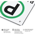 thumbnail image 3 of Parallel Parking Only Sign 12 X 8 Inch Metal Sign Rustproof Aluminum Multicolor, 3 of 8