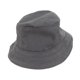 thumbnail image 3 of Sombrero de muñeca portátil, sombrero de cubo en miniatura, sombrero de pescador, tocado de tela suave. Gris, 3 of 8