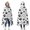 Pet Paw Print, variant on Wearable Blanket,German Shorthaired Pointer Dog and Flower Hooded Wearable Flannel Blanket for Adults & Teens,Winter Poncho Shawl Wrap Cape Cozy Anti-Pill,50"x60"
