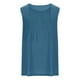 thumbnail image 4 of Vestidos Casuales Para Mujer, Blusas De Mujer De Moda Blusa holgada de verano para mujer, de imitación de lino, sin mangas, plisada y con cuello redondo, 4 of 5