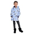 thumbnail image 6 of Bluey Toddler Girl Plush Pullover Hoodie, Sizes 12M-5T, 6 of 12