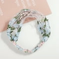 thumbnail image 3 of Soumake Headband Embroidery Flower Pattern Net Yarn Smooth Touch Women Hair Band Hair Accessories, 3 of 8