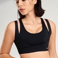 thumbnail image 5 of Womens Bras Sports Fitness Bra Yoga Running Bra Dry Wicking Bra Sports Bras for Women Black M, 5 of 6