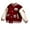 Red, variant on Esaierr 2-12Y Kids Baby Baseball Jacket for Boys Girls,Toddler Boy's Letter Print Baseball Coats Kids Varsity Outwear Girls Varsity Jacket