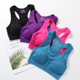 thumbnail image 2 of Beauty Back Fitness Refreshing Wrapped Chest Underwear Hive Shockproof Female Bra, 2 of 6