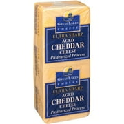 Great Lakes Cheese: Pasteurized Process #8056851 Ultra Sharp Aged Cheddar Cheese, 1 ct