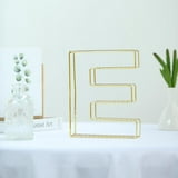 Efavormart 8" Tall Gold Wedding Centerpiece 3D Wire Letter Decoration ...