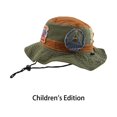 thumbnail image 1 of Polyester Bucket Hat Washable Vintage Stylish Decorative Replacement Sun Protection Thermal Windproof Fishing Cap Headgear Children, 1 of 7