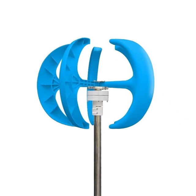Vertical Wind Turbine Generator 2kw Windmill 12v 24v 48v Low Noise Wind Speed Start With MPPT Charge Controller For Home Use ,Easy Installation