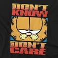 thumbnail image 2 of Garfield T-Shirt Dont Know Dont Care Unisex Graphic Tee For Men & Women Black&nbsp;, 2 of 7