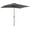Dark Gray, variant on Beyamis 9' x 7' LED Lighted Solar Umbrella - Tilt & Crank Design, Fits Table/Base, for Garden, Deck, Pool, Beach, Wine Red, Spring Patio Decor